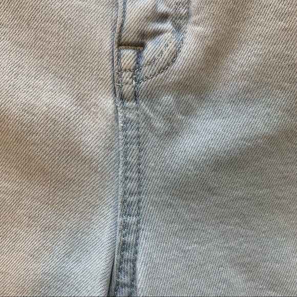 J. Crew Slim Wide Leg High Rise Jeans in Misty Surf Light Wash - Picture 6 of 10